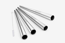 Load image into Gallery viewer, Steel Metal Straws